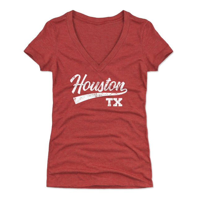 Houston Women's V-Neck T-Shirt | 500 LEVEL
