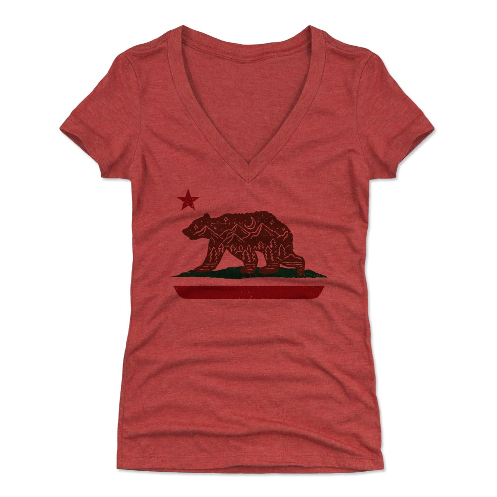 California Women's V-Neck T-Shirt | 500 LEVEL