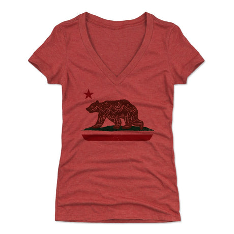 California Women's V-Neck T-Shirt | 500 LEVEL