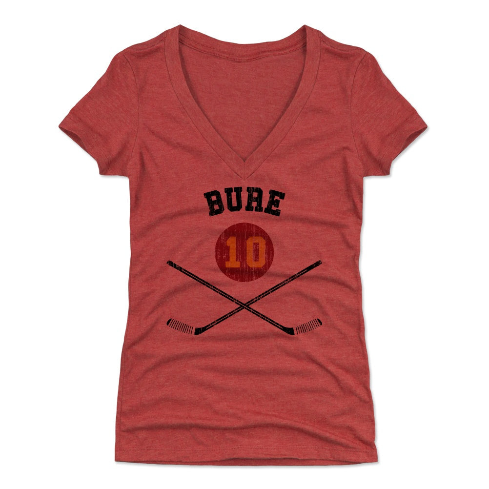 Pavel Bure Women's V-Neck T-Shirt | 500 LEVEL