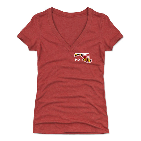 Maryland Women's V-Neck T-Shirt | 500 LEVEL