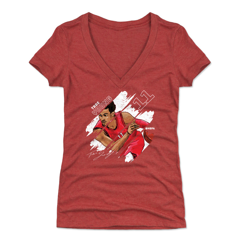Trae Young Women's V-Neck T-Shirt | 500 LEVEL