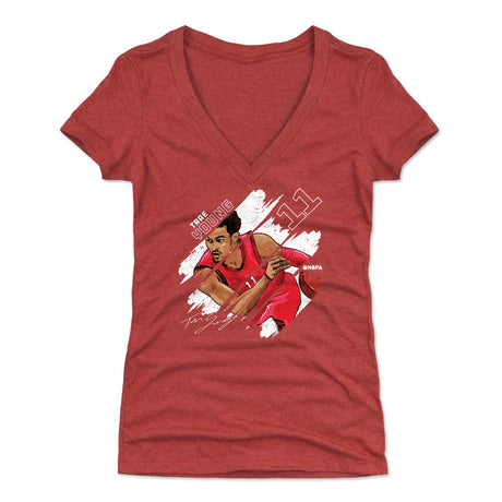 Trae Young Women's V-Neck T-Shirt | 500 LEVEL