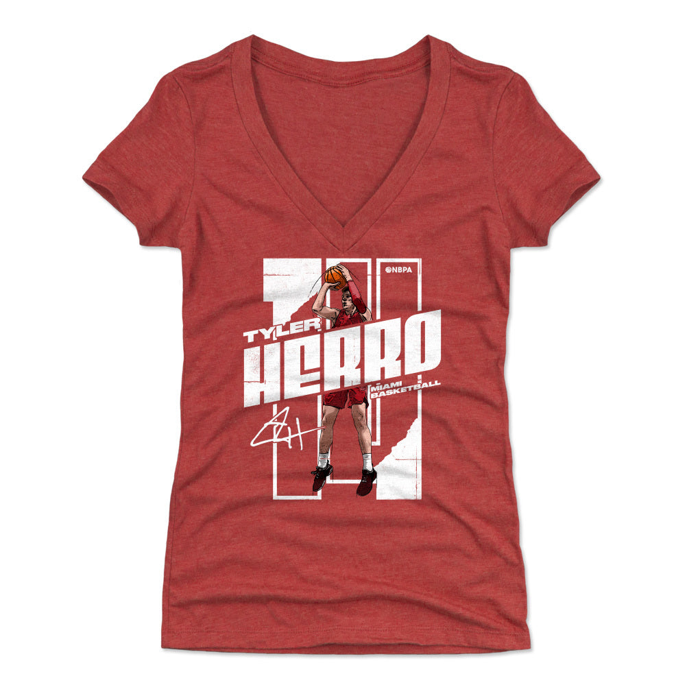 Tyler Herro Women&#39;s V-Neck T-Shirt | 500 LEVEL