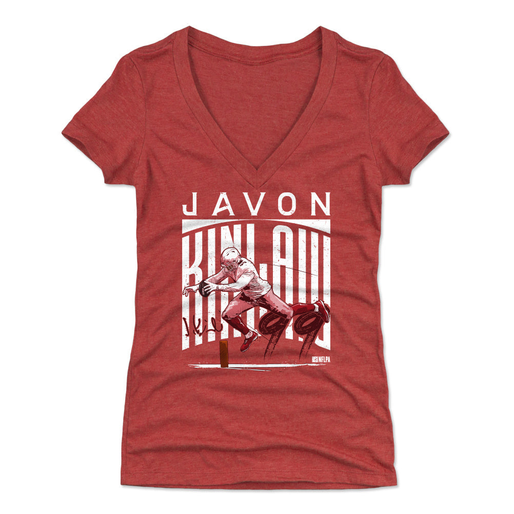 Javon Kinlaw Women&#39;s V-Neck T-Shirt | 500 LEVEL