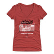 Chris Chelios Women's V-Neck T-Shirt | 500 LEVEL