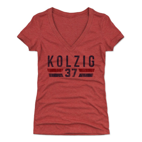 Olie Kolzig Women's V-Neck T-Shirt | 500 LEVEL