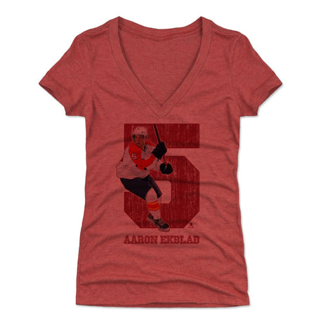 Aaron Ekblad Women's V-Neck T-Shirt | 500 LEVEL