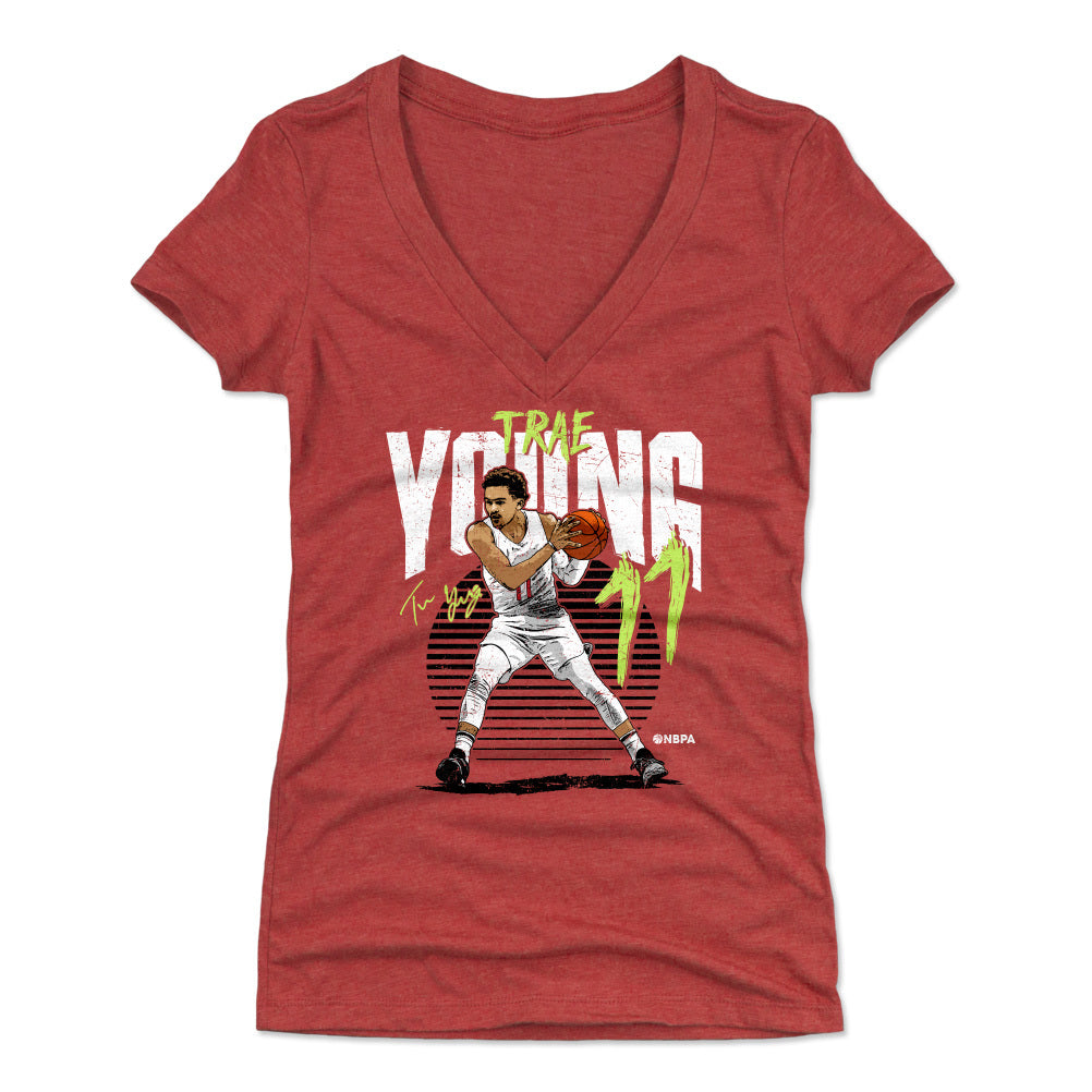 Trae Young Women's V-Neck T-Shirt | 500 LEVEL