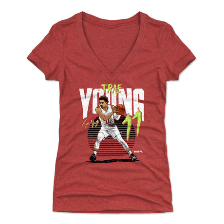 Trae Young Women's V-Neck T-Shirt | 500 LEVEL