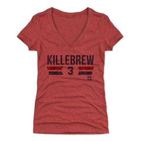 Harmon Killebrew Women's V-Neck T-Shirt | 500 LEVEL