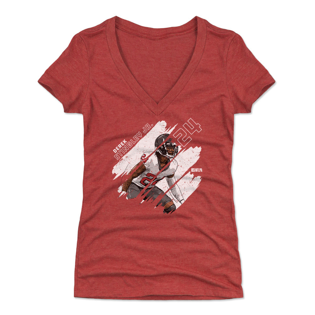 Derek Stingley Jr. Women's V-Neck T-Shirt | 500 LEVEL