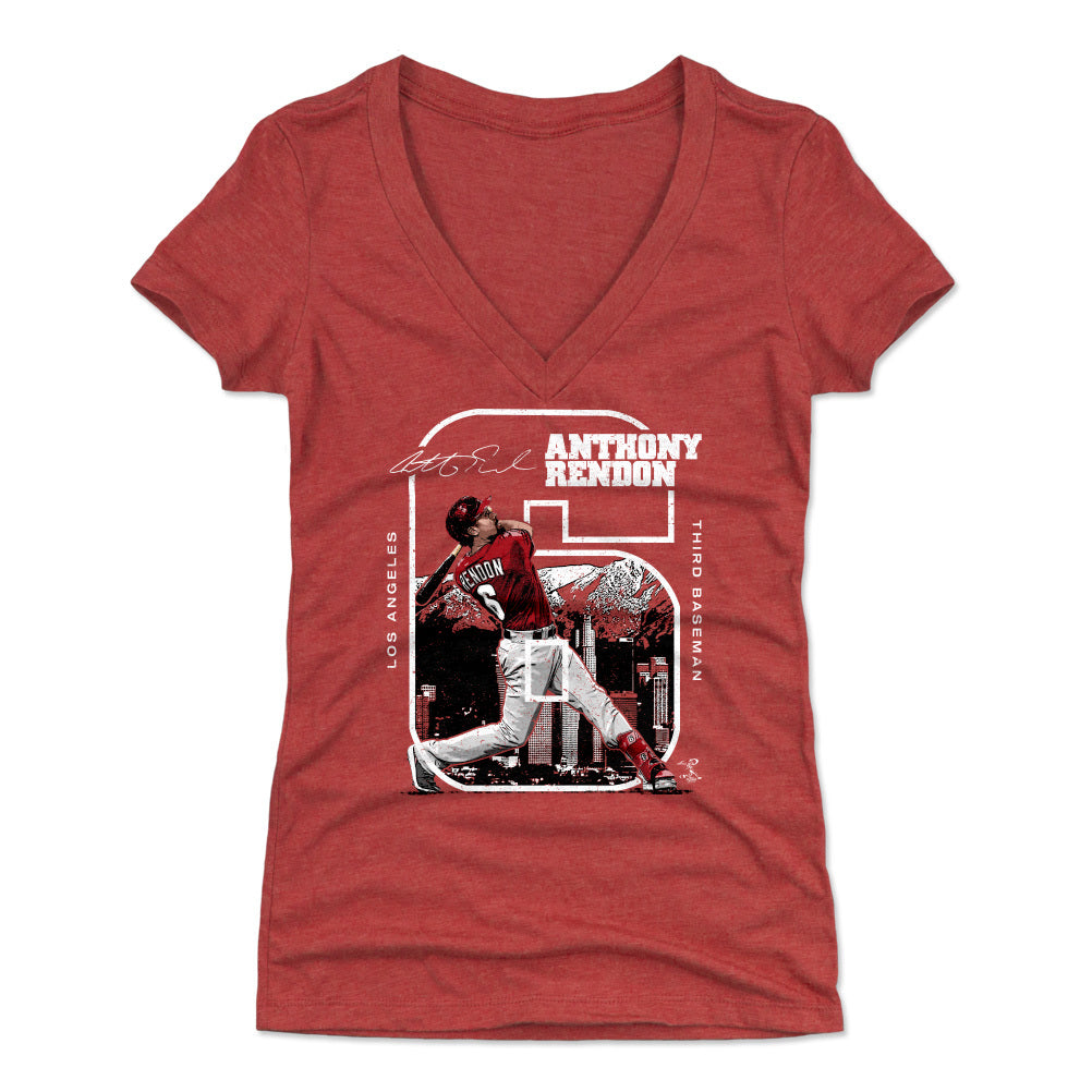 Anthony Rendon Women's V-Neck T-Shirt | 500 LEVEL