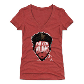 Patrick Williams Women's V-Neck T-Shirt | 500 LEVEL