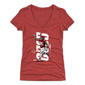 Chris Jones Women's V-Neck T-Shirt | 500 LEVEL