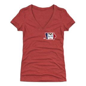 Iowa Women's V-Neck T-Shirt | 500 LEVEL