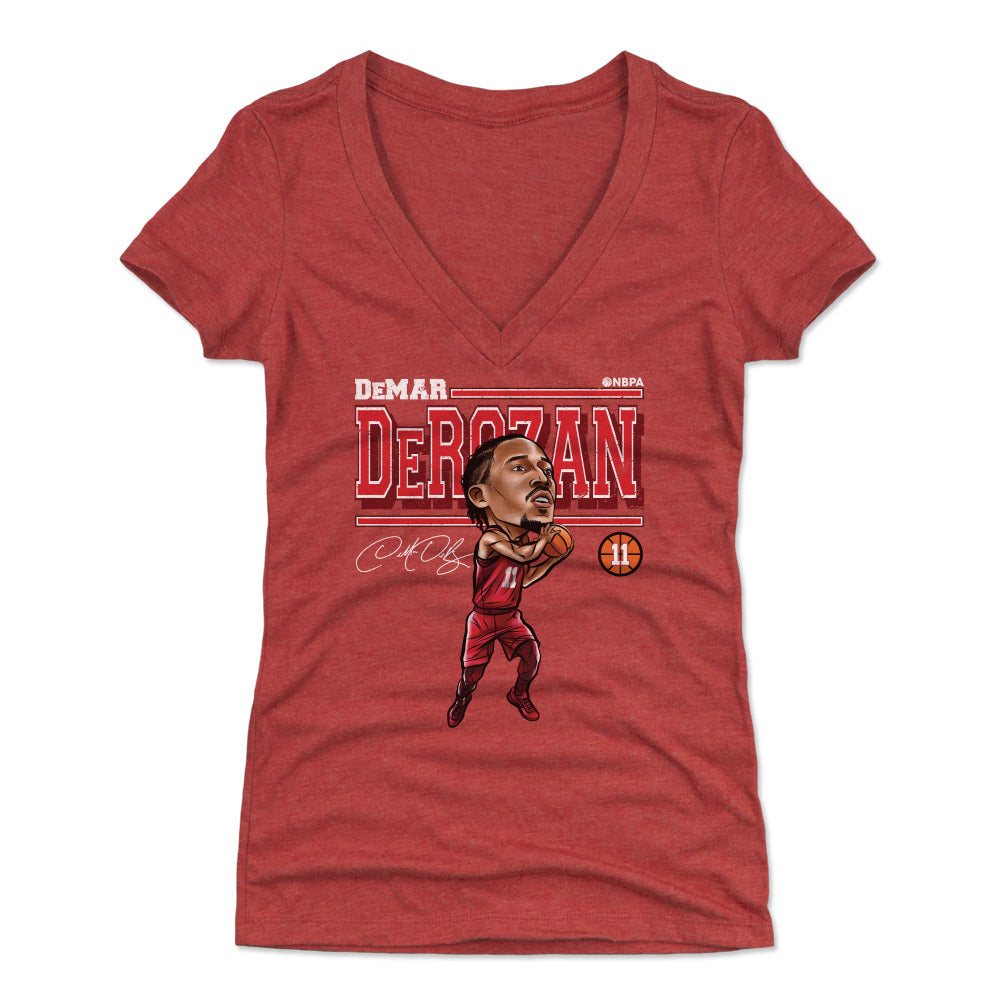 DeMar DeRozan Women&#39;s V-Neck T-Shirt | 500 LEVEL