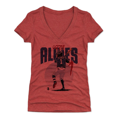 Ozzie Albies Women's V-Neck T-Shirt | 500 LEVEL