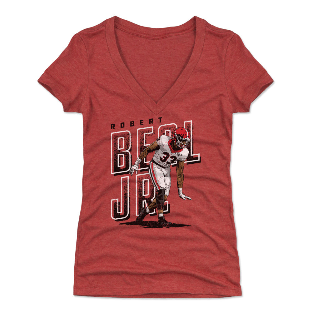 Robert Beal Jr. Women&#39;s V-Neck T-Shirt | 500 LEVEL
