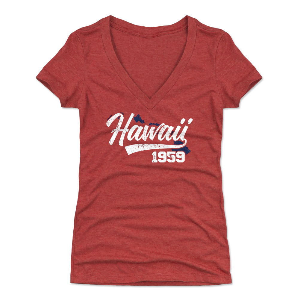 Hawaii Women's V-Neck T-Shirt | 500 LEVEL