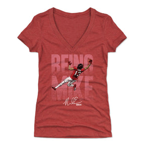 Mike Evans Women's V-Neck T-Shirt | 500 LEVEL