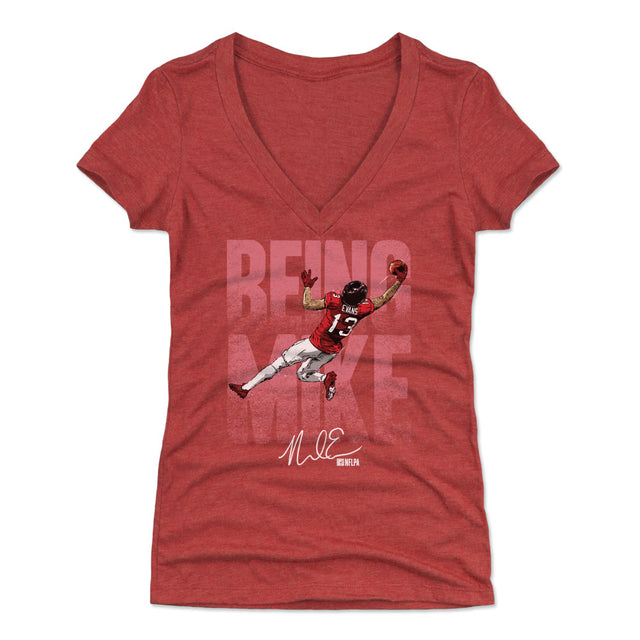 Mike Evans Women's V-Neck T-Shirt | 500 LEVEL