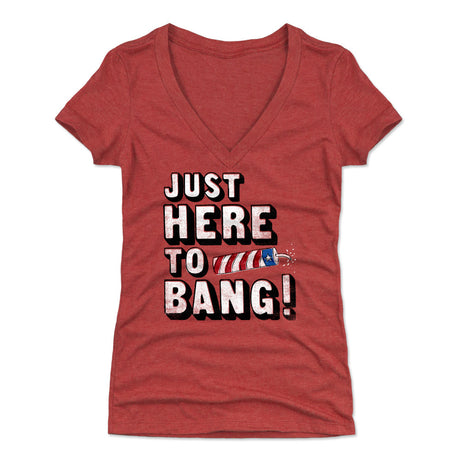 USA Women's V-Neck T-Shirt | 500 LEVEL