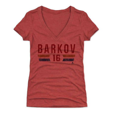 Aleksander Barkov Women's V-Neck T-Shirt | 500 LEVEL