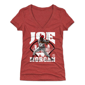 Joe Morgan Women's V-Neck T-Shirt | 500 LEVEL
