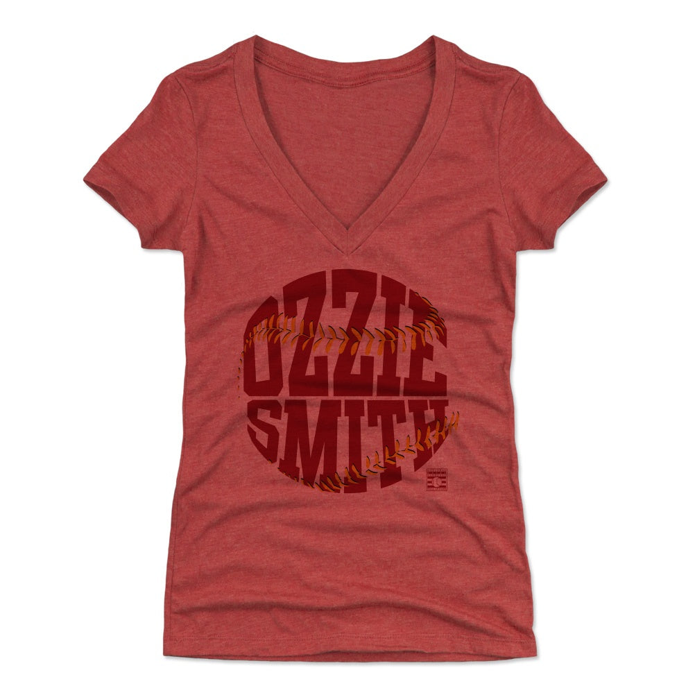 Ozzie Smith Women's V-Neck T-Shirt | 500 LEVEL