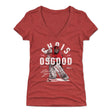 Chris Osgood Women's V-Neck T-Shirt | 500 LEVEL