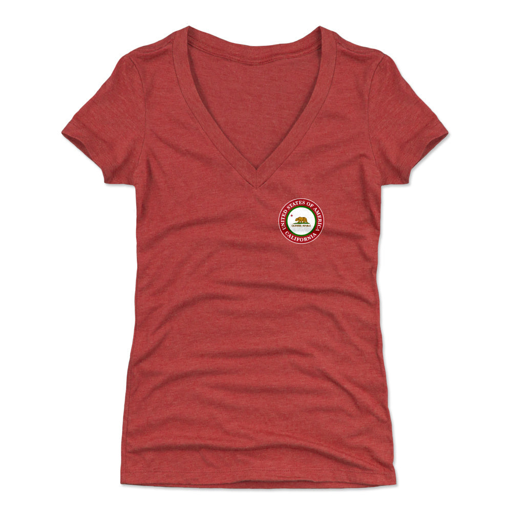 California Women's V-Neck T-Shirt | 500 LEVEL