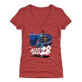 Alec Bohm Women's V-Neck T-Shirt | 500 LEVEL