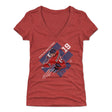 Nicklas Backstrom Women's V-Neck T-Shirt | 500 LEVEL