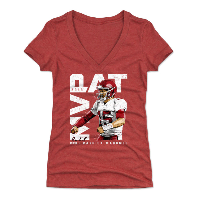 Patrick Mahomes Women's V-Neck T-Shirt | 500 LEVEL