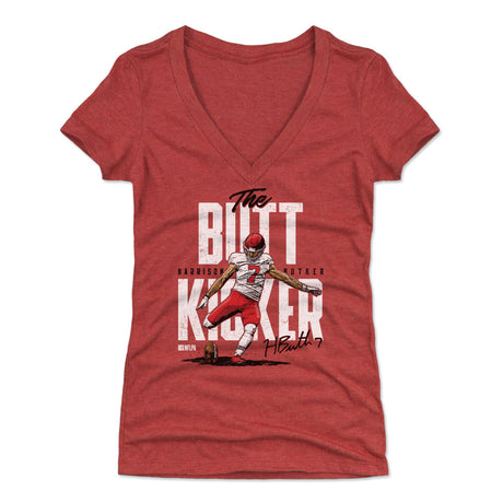 Harrison Butker Women's V-Neck T-Shirt | 500 LEVEL