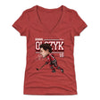 Eddie Olczyk Women's V-Neck T-Shirt | 500 LEVEL