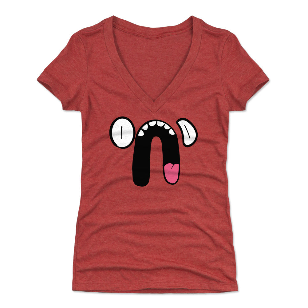 Cartoon Women&#39;s V-Neck T-Shirt | 500 LEVEL