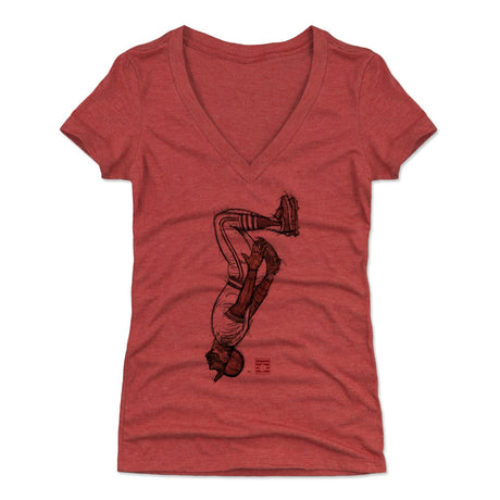 Ozzie Smith Women's V-Neck T-Shirt | 500 LEVEL