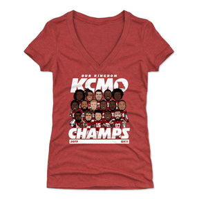 Kansas City Women's V-Neck T-Shirt | 500 LEVEL