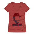 Ozzie Smith Women's V-Neck T-Shirt | 500 LEVEL