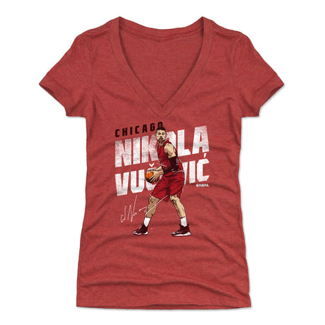Nikola Vucevic Women's V-Neck T-Shirt | 500 LEVEL