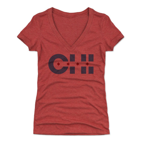 Chicago Women's V-Neck T-Shirt | 500 LEVEL