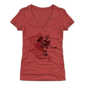 Dylan Larkin Women's V-Neck T-Shirt | 500 LEVEL