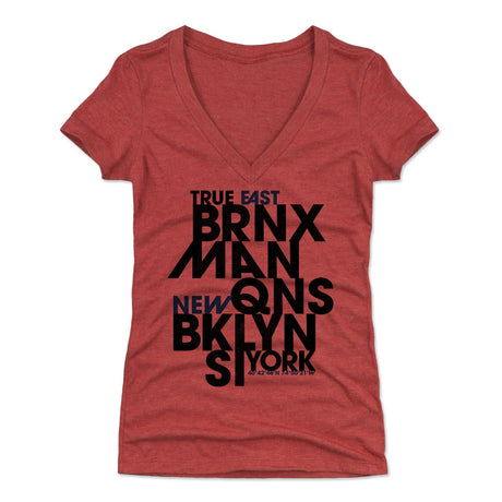 New York Women's V-Neck T-Shirt | 500 LEVEL