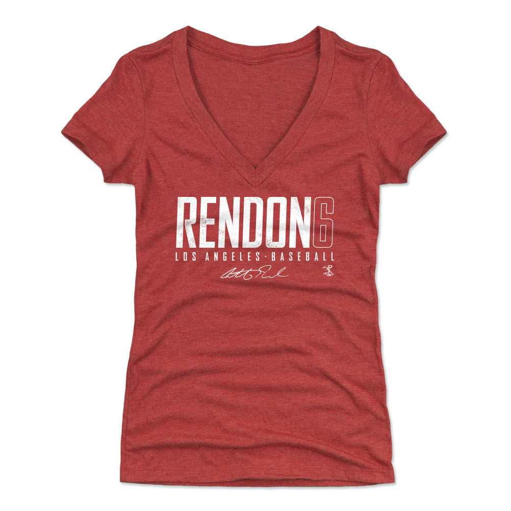 Anthony Rendon Women's V-Neck T-Shirt | 500 LEVEL