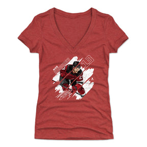 Nico Hischier Women's V-Neck T-Shirt | 500 LEVEL