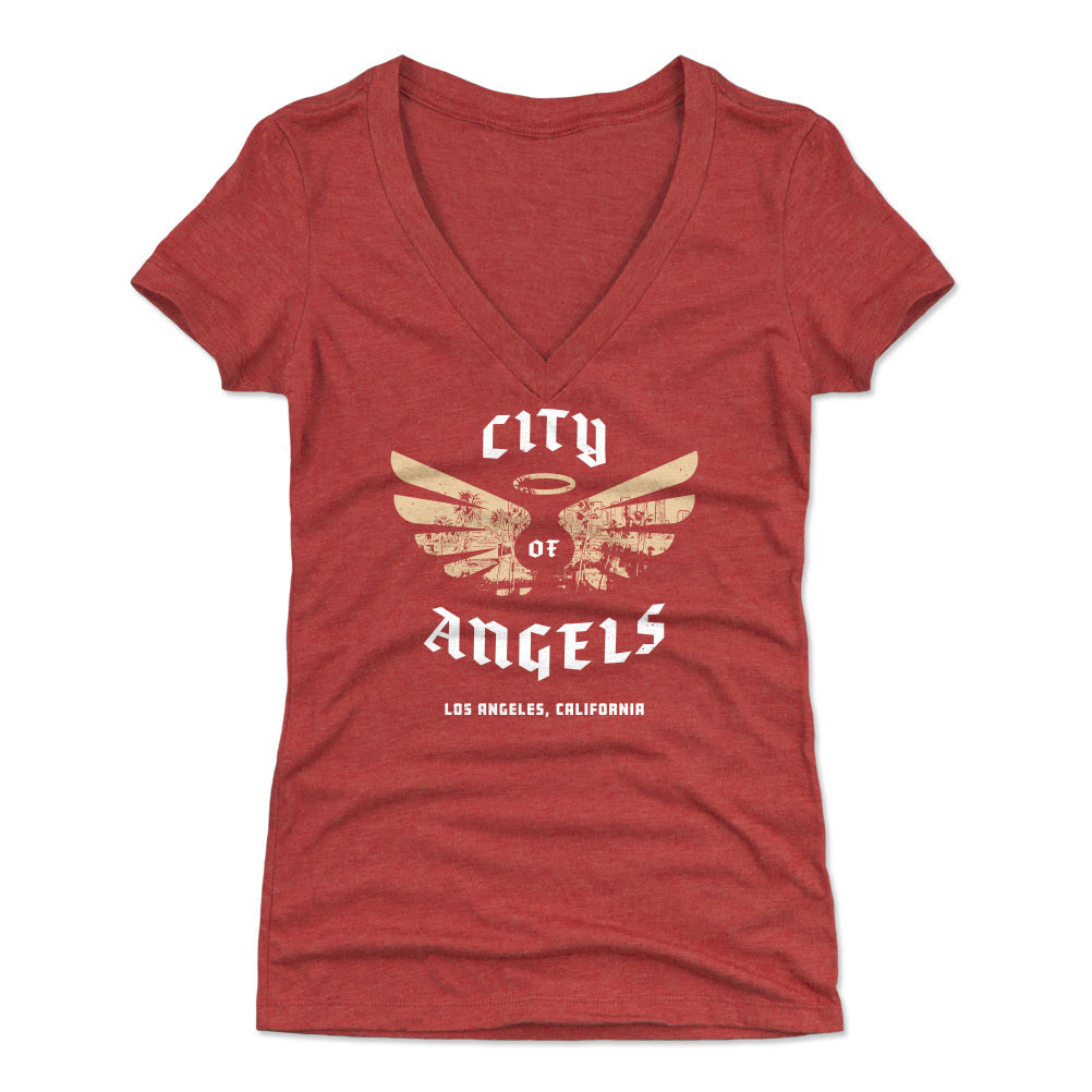 Los Angeles Women's V-Neck T-Shirt | 500 LEVEL