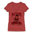 Jake Matthews Women's V-Neck T-Shirt | 500 LEVEL