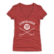 Mikael Samuelsson Women's V-Neck T-Shirt | 500 LEVEL